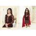 Dark Brown Kaseesh Prachi 2671 Party Wear Straight Shalwar kameez